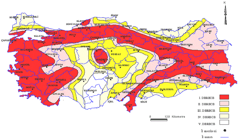 Doğu Anadolu  Deprem Fay Sistemi