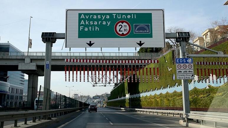 Avrasya Tüneli’nden geçişe yüzde 56 zam;