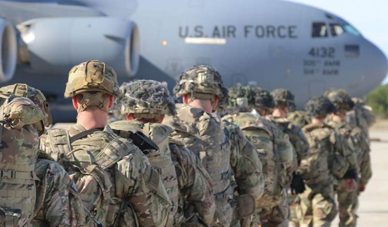 ABD’nin boşalttığı Kaim Askeri Üssü Irak askerlerine devredildi