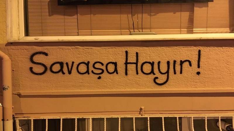 İstanbul Valiliği “Savaşa Hayır” eylemlerini yasakladı