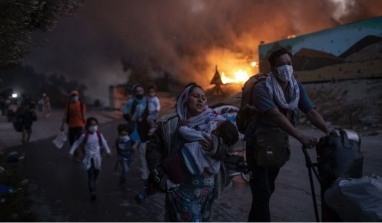 Avrupa Medyasında Mora’daki yangın : Felaket geliyorum dedi