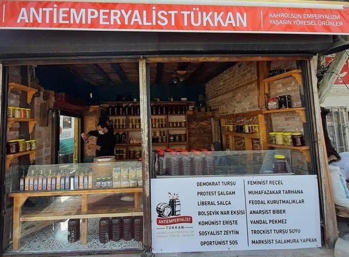 Ankara’da sıradışı bir işyeri: ‘Antiemperyalist tükkan’