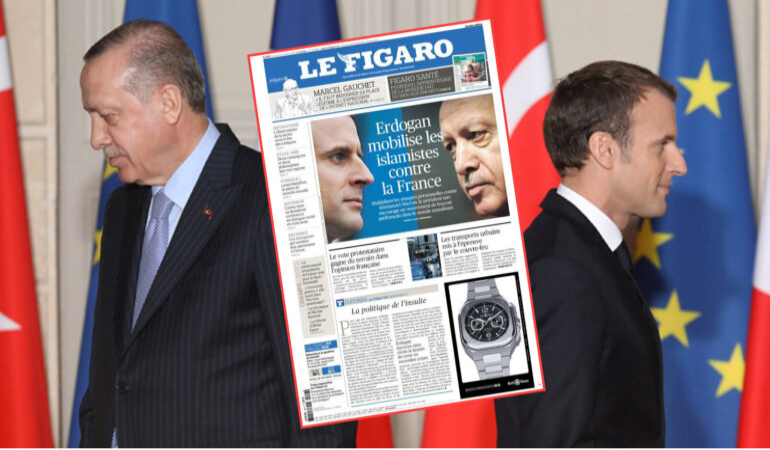 Le Figaro gazetesi:Erdoğan Fransa’ya karşı İslamcıları harekete geçirme peşinde