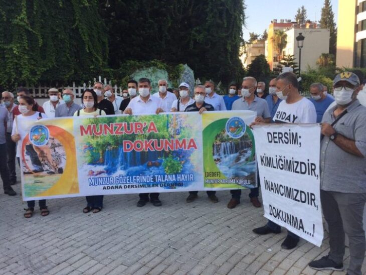 Munzur Gözeleri’ndeki peyzaj çalışmalarına Dersimli’lerden tepki