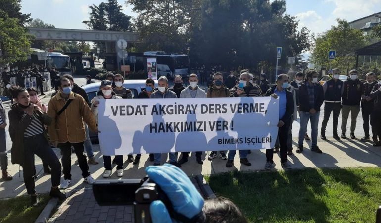 Boğaziçi Üniversitesi’nde eylemlerine devam eden Bimeks İşçileri   ne istiyor?