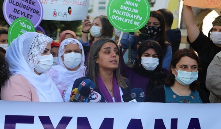 Polis ablukası altında ‘İstanbul Sözleşmesi’ eylemi: İktidara biz diz çöktüreceğiz
