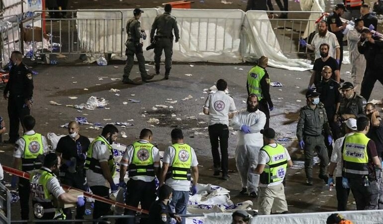 İsrail’de Lag BaOmer Bayramı izdihamla sonuçlandı, 44 kişi öldü