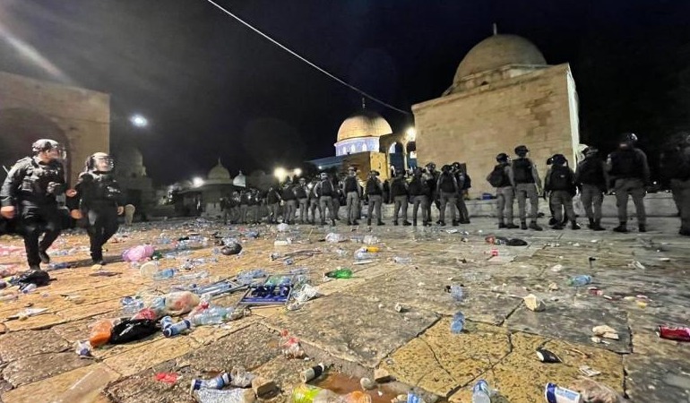 İsrail polisinin saldırıları sürüyor: 205 Filistinli yaralı