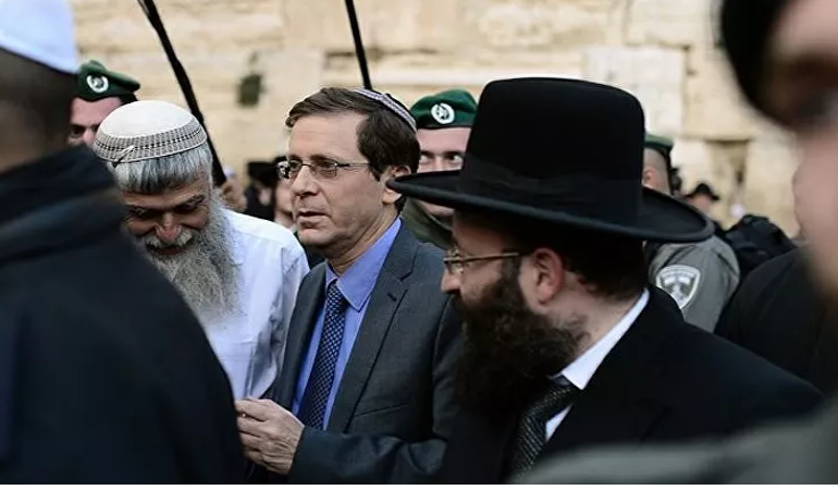 İsrail’in  yeni cumhurbaşkanı İşçi Partisi lideri Isaac Herzog