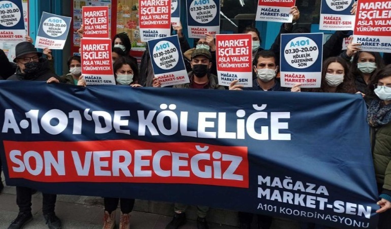 A101 kasiyerine 3 şişe su içtiği için Kod-29 tehdidi
