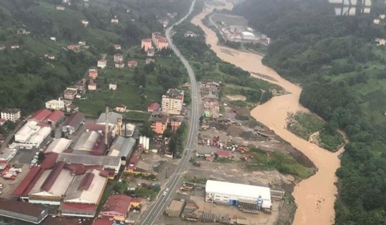 Rize’deki sel bölgeleri için acil kamulaştırma kararı