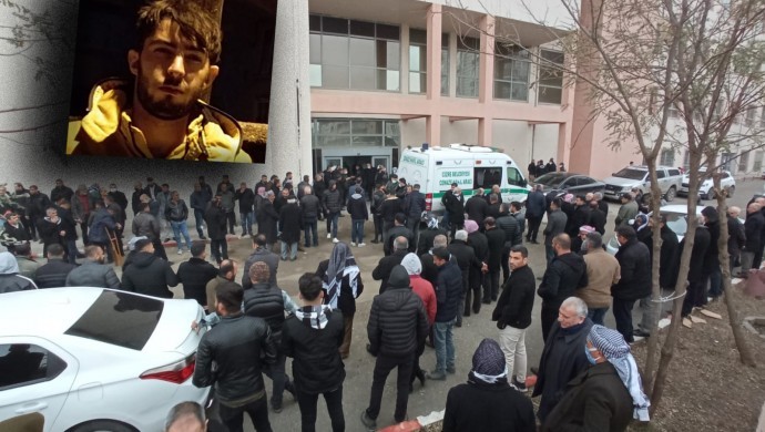 Dayan’a çarpan zırhlı aracı Cizre Belediyesi üstlendi