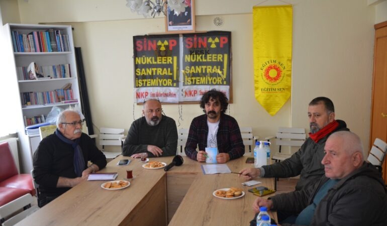 Sinop Nükleere Karşı Platformundan Basın açıklaması