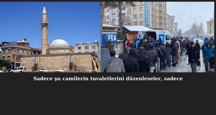 Adıyaman’da 170 cami Depremzedelere yardım etmiyor