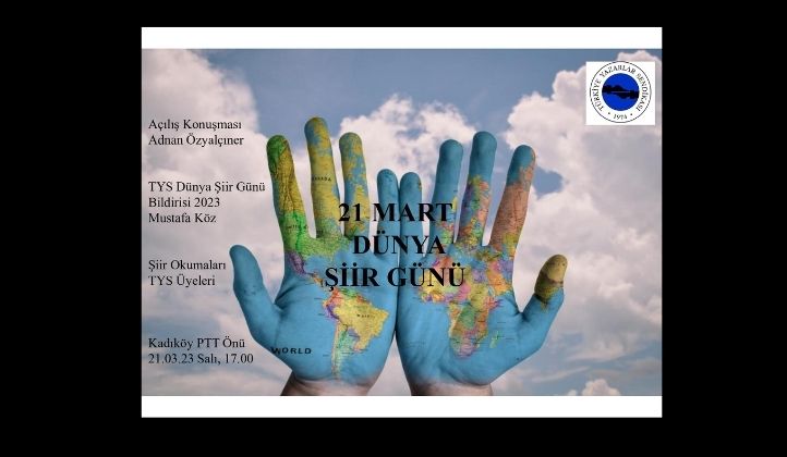 TYS 21 Mart Dünya şiir günü bildirisi