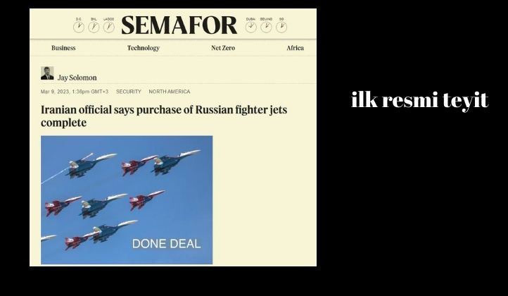 İran, Rus Su-35S uçaklarını aldı