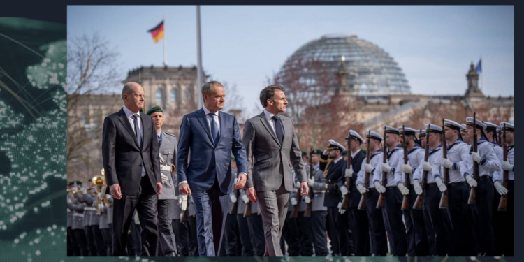 Weimar üçgeni, yeni AB Rusya`ya karşı