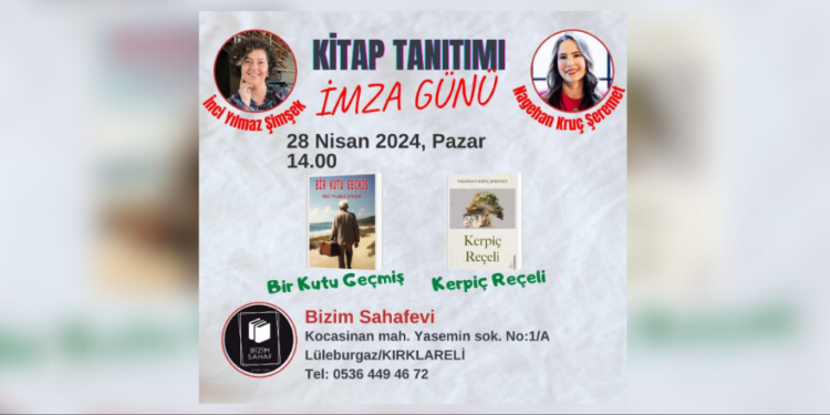 Ödüllü yazarlar kitaplarını imzalayacak!