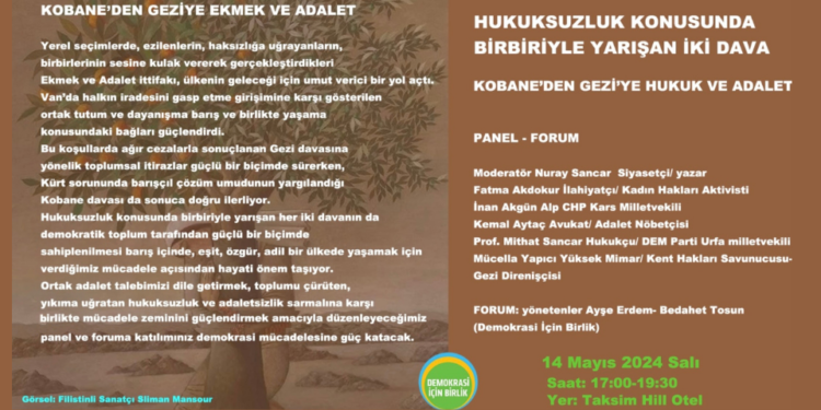 DİB: Kobane’den Gezi’ye Hukuk ve Adalet Paneli