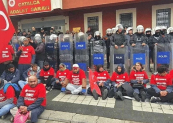 Polonez İşçileri, Çatalca Adliyesi önünde açlık grevini sürdürüyor