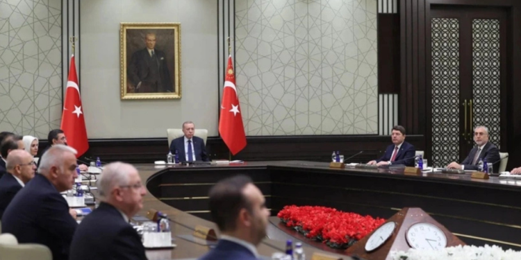 Cumhurbaşkanı Erdoğan başkanlığında bugün 2025’in ilk kabine toplantısı yapılacak