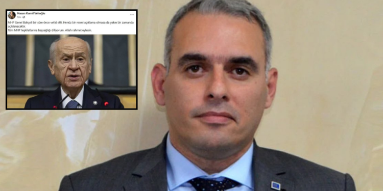 Gelecek Partisi İl Başkanı Velioğlu, ‘Bahçeli vefat etti’ paylaşımı yapmasının ardından gözaltına alındı ve görevden alındı