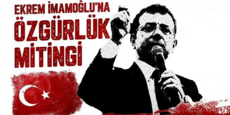 İmamoğlu’na Özgürlük mitingi Maltepe’de başlıyor