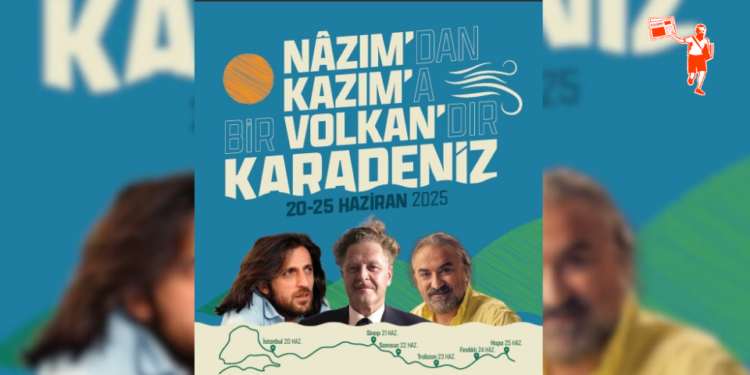 “Nâzım’dan Kazım’a” etkinliği İstanbul’da: Karadeniz’in Volkanı Kadıköy’de Anılacak