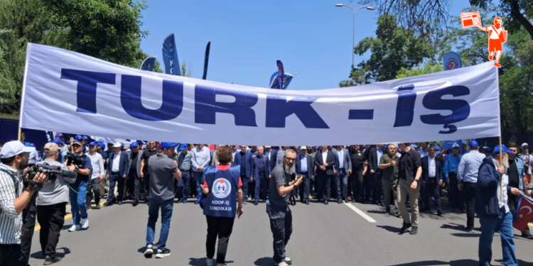 Türk-İş’ten beş haftalık eylem planı: AKP il binaları önünde basın açıklamaları ve iş bırakmalar başlıyor