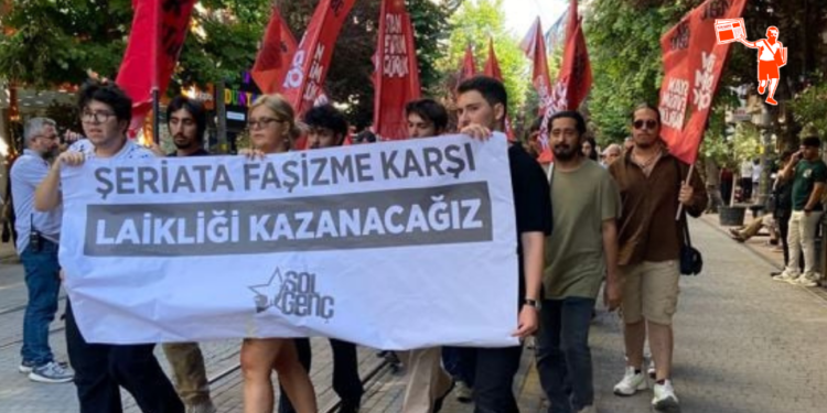 SOL Genç Eskişehir’den şeriat çağrılarına tepki: “Bu karanlığı dağıtacağız, geleceği biz kuracağız”