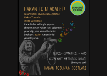 Gazeteci Hakan Tosun için adalet çağrısı: Demokrasi İçin Birlik Platformu, karanfillerle buluşmaya çağırıyor