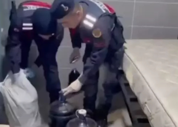 Aydın’da sahte alkol operasyonu: 6 ton şarap ele geçirildi