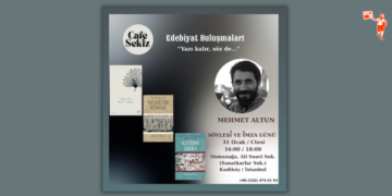 “Yazı Kalır, Söz de…”: Mehmet Altun Cafe Sekiz’de okurlarıyla buluşuyor