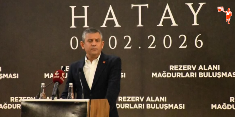 Özgür Özel Hatay’da rezerv alan mağdurlarıyla buluştu: “Sorun çözmek yerine yeni mağduriyetler üretildi”